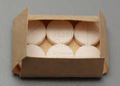 Упаковка из-под таблеток​ «Аскофен» (Ascophenum), Минмедпром, сер. 20 в.