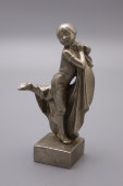 Скульптура «Маленькая танцовщица», СССР, 1950-60 г., силумин