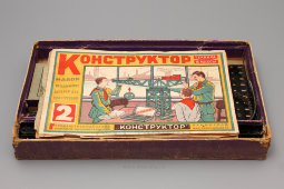 Детский металлический конструктор из серии «Техника в массы», Завод «Конструктор», Ленинград, 1930-е