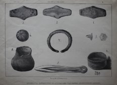 Изображение 1857 года с достоверным изображение разных исторических вещей