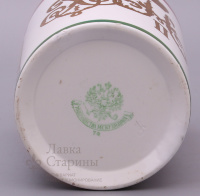 Полковой юбилейный стакан 1701–1901 г. фаянс фабрика М. С. Кузнецова