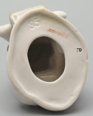 Фигурка «Зима» (Дети на санках), скульптор Трегубова В. М., Коростень, 1955-62 гг.