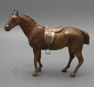 Скульптура «Лошадь», венская бронза фабрики Ф. Бергмана, нач. 20 в.