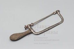 Старинная хирургическая пила для ампутации, компания Maison Collin, Франция, кон. 19, нач. 20 вв.