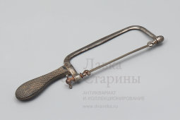 Старинная хирургическая пила для ампутации, компания Maison Collin, Франция, кон. 19, нач. 20 вв.