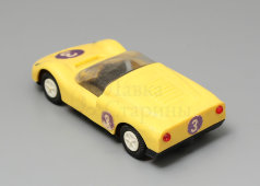 Советская игрушечная машинка «Автомобиль «Гоночный» № 3, Ульяновск, 1980-е