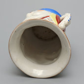 Подставка для карандашей, карандашница «Индокитай» («Двуликий»), автор Данько Н. Я., фарфор ЛФЗ, 1937-39 гг.