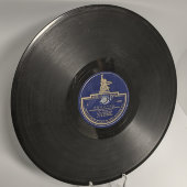 Пластинка с инструментальной музыкой «Барыня» и «Яблочко», Апрелевский завод, 1940-е 