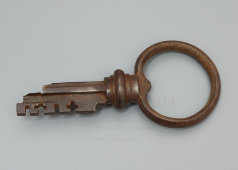 Старинный кованный ключ (14,5 см), Россия, 19 век