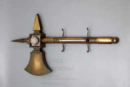 Настольный прибор с чернильницей и термометром «Топорик», Европа, к. 19, н. 20 вв.
