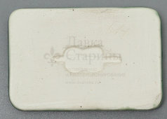 Советская плакетка «Птица», фаянс ЗиК Конаково, 1960-е