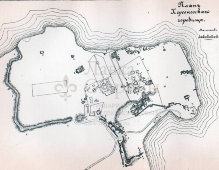 Старинная карта «Херсонес​. План херсонесского городища», Россия, к. 19, н. 20 вв.