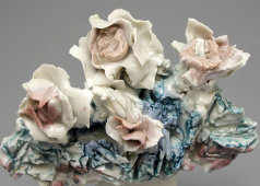 Статуэтка «Букет цветов», скульптор Орлов С. М., Дулево, 1960-е 