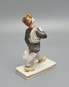 Статуэтка «Юный электромонтер», скульптор Попова К. В., Вербилки, 1950-е