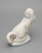 Авторская статуэтка «Год собаки» из серии «Восточный календарь», фарфор Дулево, 1994 г.