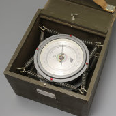 Подарок моряку барометр-анероид контрольный М-67 в коробке, Россия, 2001 г.