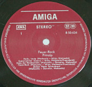 Feuer-Rock «Prinzip», винтажная виниловая пластинка, ГДР, Amiga, 1978 г.