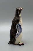 Советский фарфоровый штоф «Пингвин», скульптор Н. А. Кольцов, ЛФЗ