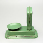 Винтажная детская игрушка «Весы торговые», СССР, 1950-е