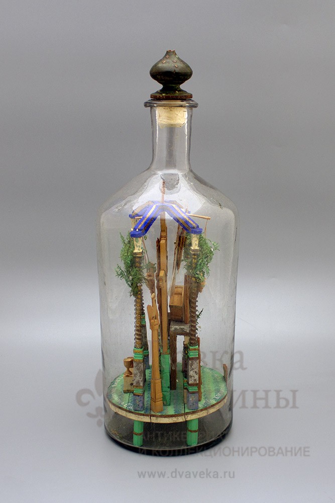 Крест в бутылке