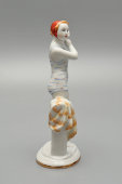 Статуэтка «Юная купальщица» в красной шапочке, скульптор Столбова Г. С., ЛФЗ