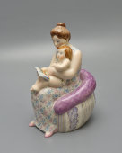 Статуэтка «Сказочка», скульптор Исакова Н. И., фарфор, 1990-е