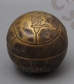 Шкатулка-мяч, Европа, нач. 20 в., латунь