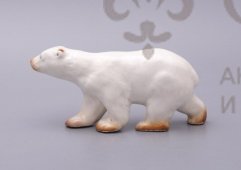 Статуэтка «Медведь», Украина, 1950-60 гг., фарфор