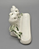 Карандашница, письменный прибор «Воробьи», Конаково, 1950-60 гг., скульптор Гуревич Е. М., фаянс