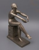 Скульптура «Балерина», силумин с cеребрением, СССР, 1950-60 гг.
