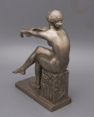 Скульптура «Балерина», силумин с cеребрением, СССР, 1950-60 гг.