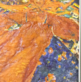 Копия картины Филиппа Малявина «Вихрь», бумага, гуашь, СССР, 1960-е