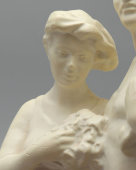 Скульптура «Доярка и пастух», гипс, СССР, 1 пол. 20 в.