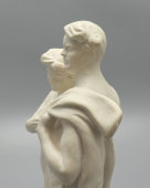 Скульптура «Доярка и пастух», гипс, СССР, 1 пол. 20 в.