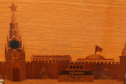 Настольный письменный прибор «Москва Кремль», ракетные войска и артиллерия, СССР, 1970-80 гг. 