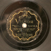 Зарубежная граммофонная пластинка: Ray Noble and His Orchestra с песнями «Living In Clover» и «Goodnight, Vienna»