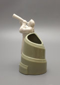 Карандашница с фигурой матроса с рупором, скульптор Трипольская Е. Р., Вербилки, 1930-е гг.