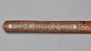 Старинный нож для бумаги и писем, дерево, Россия, 1910-е