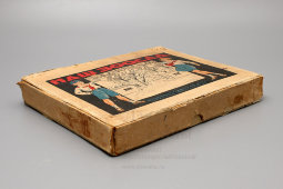 Настольная игра для детей «Наш зоосад», штемпельно-граверная фабрика, Ленинград, 1930-е