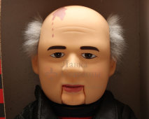 Коллекционная персонажная кукла игрушка эпохи перестройки М. С. Горбачев «Горби» (Gorby. To America with love), винил, Япония, 1990 г.