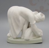 Статуэтка «Вяжущая снопы» (Жница), скульптор Диндо Ж. К., Городницкий ФЗ, 1930-е