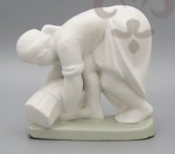 Статуэтка «Вяжущая снопы» (Жница), скульптор Диндо Ж. К., Городницкий ФЗ, 1930-е