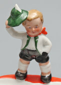 Статуэтка-пепельница «Мальчик со шляпой», Германия, 1920-30 гг.