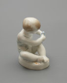 Фарфоровая статуэтка «Девочка с рыбкой», ЛФЗ, скульптор Столбова Г. С.