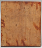 Старинная деревянная минейная икона на март (минея), Россия, кон. 19, нач. 20 вв.