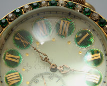 Антикварные механические часы-шар с римскими цифрами, начало 20 века