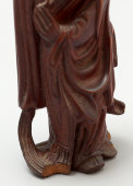 Маленькая резная фигурка «Китайский старец», дерево, резьба, нач. 20 в.