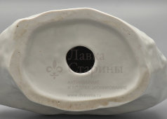 Бюст «Гагарин Ю. А.», скульптор Корсиков А. Д., фарфор, ЛФЗ, 1960-70 гг.