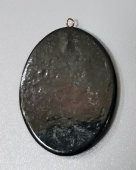 Винтажный овальный кулон со сказочным сюжетом, СССР, 1960-70 гг.