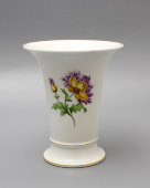 Настольная фарфоровая ваза «Полевые цветы», Мейсен, 1950-60 гг.